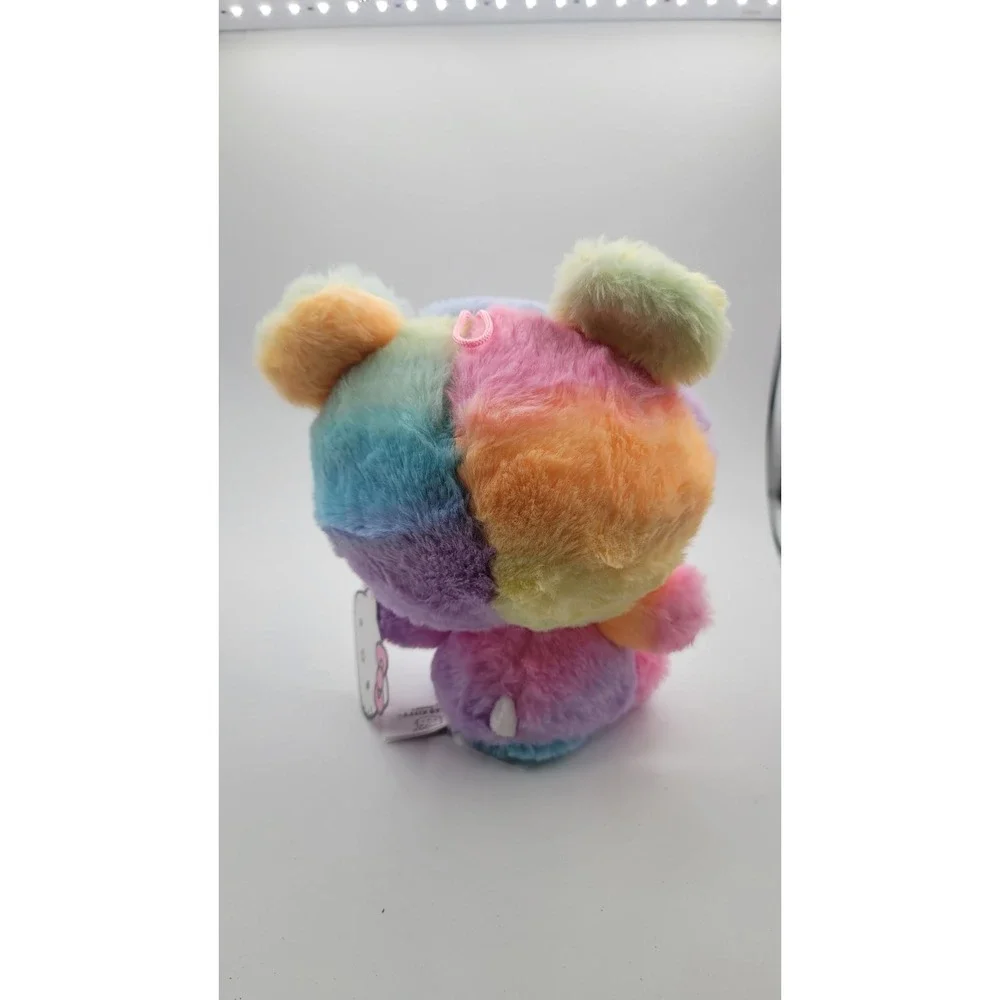 Sanrio Hello Kitty Rainbow Sherbet Bear Costume Plush Stuffed Toy 10 Inch‎